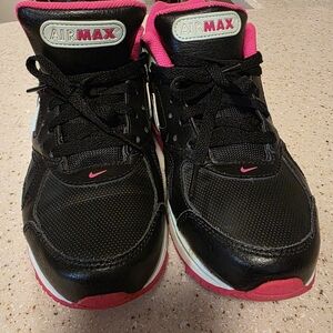 Nike Air Max Black with Pink Accents